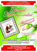 Târgul Mărţişorului 24 februarie – 1 martie 2017